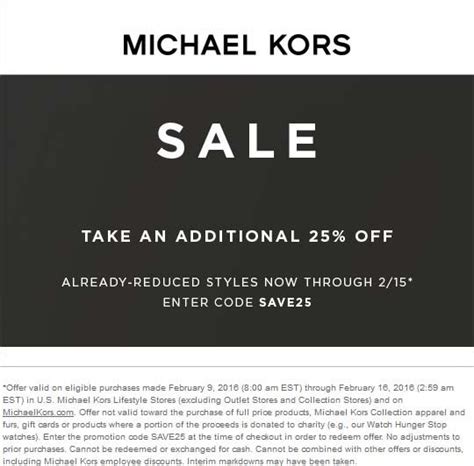 michael kors coupon code december 2022|Michael Kors discount code.